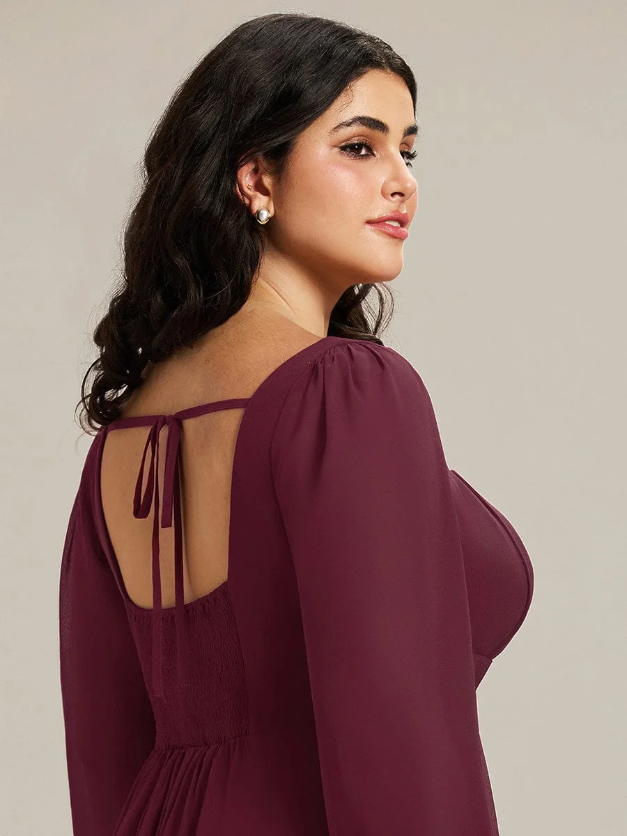 ever LYDIA|Chiffon Lantern Sleeve Maxi Dress - Image 17