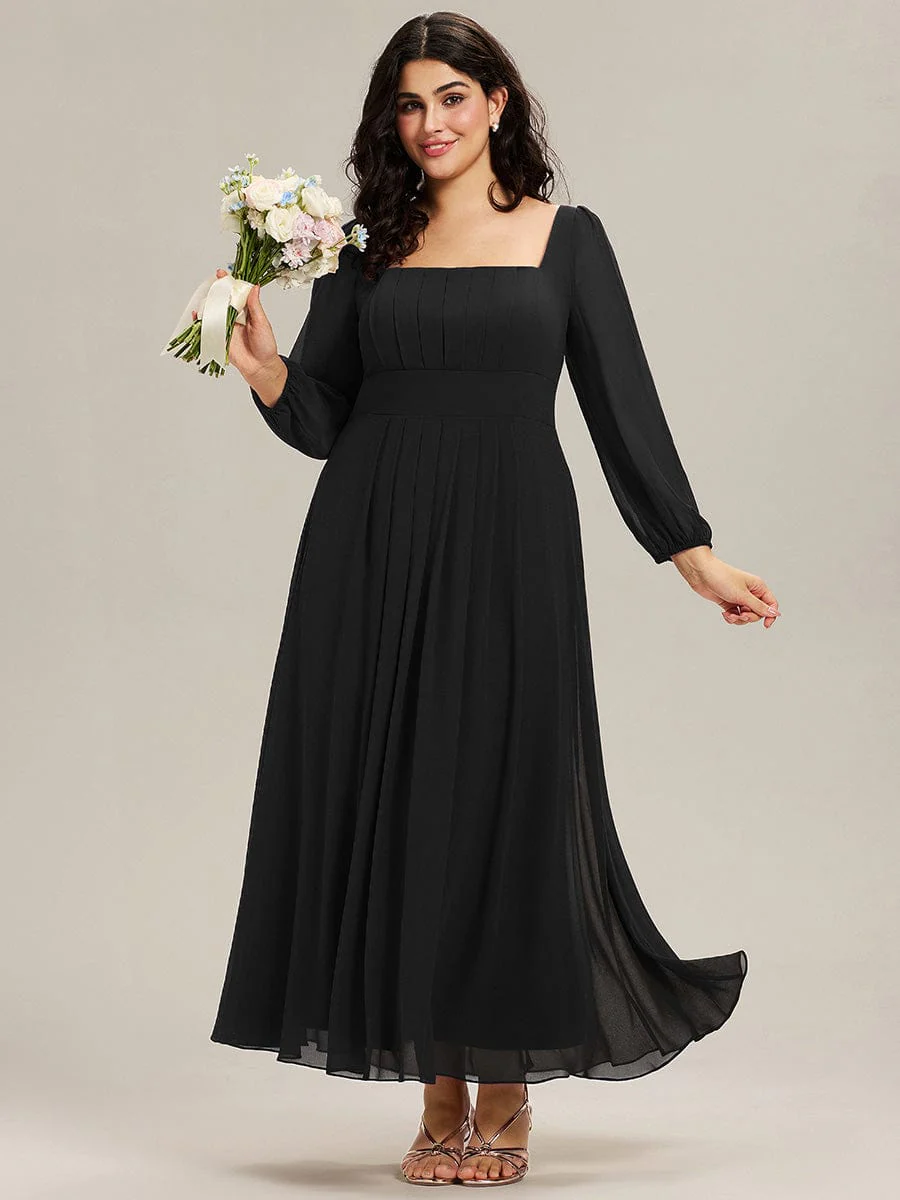 ever LYDIA|Chiffon Lantern Sleeve Maxi Dress - Image 21