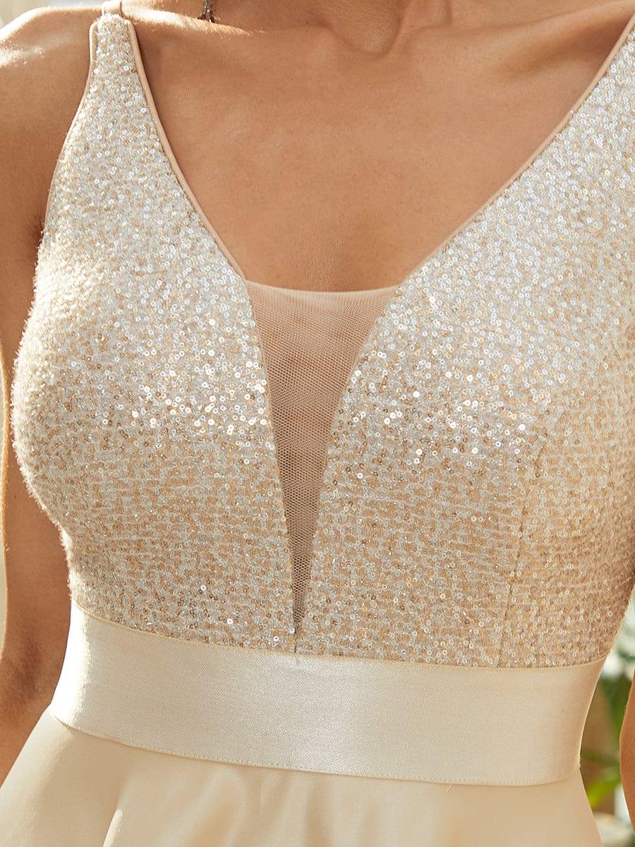 ever ALYNA|Sexy Backless Sparkly Prom Dresses for Women with Irregular Hem - Image 67
